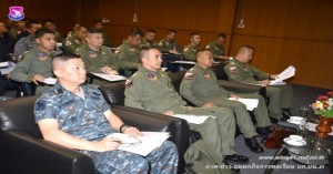 ผู้บังคับการกองบิน ๔๑ ให้การต้อนรับคณะกรรมการตรวจสอบมาตรฐานการบิน กรมจเรทหารอากาศ
