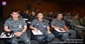 ผู้บังคับการกองบิน ๔๑ ให้การต้อนรับคณะกรรมการตรวจสอบมาตรฐานการบิน กรมจเรทหารอากาศ