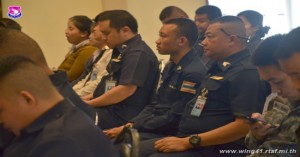 กองบิน ๔๑ ร่วมรับฟังการบรรยายสรุปและชี้แจงเกี่ยวกับสื่อสังคมออนไลน์