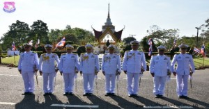 ร่วมพิธีวันคล้ายวันสถาปนา “ค่ายนเรศวรมหาราช”
