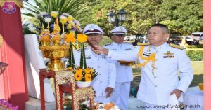 ร่วมพิธีวันคล้ายวันสถาปนา “ค่ายนเรศวรมหาราช”