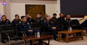 พิธีแนะนำตัวผู้บังคับบัญชา และหัวหน้าหน่วยขึ้นตรง กองบิน ๔๑
