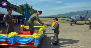 พิธีมอบใบประกาศนียบัตรนักบินขับไล่/โจมตีขั้นต้น รุ่นที่ ๔๖