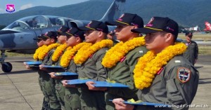 พิธีมอบใบประกาศนียบัตรนักบินขับไล่/โจมตีขั้นต้น รุ่นที่ ๔๖