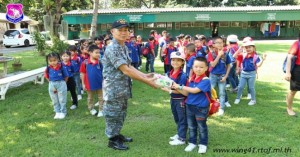 กองบิน ๔๑ ให้การต้อนรับนักเรียนโรงเรียนอนุบาลเชียงใหม่ ทัศนศึกษา