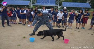 โรงเรียนนานาชาติ ยูนิตี้คอนคอร์ด ทัศนศึกษาชมรมอนุรักษ์และพัฒนาอากาศยานไทยและเยี่ยมชมการแสดงสุนัขทหาร