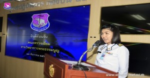 ผู้บังคับการกองบิน ๔๑ ให้การต้อนรับคณะตรวจเยี่ยมสายวิทยาการพระธรรมนูญ ประจำปีงบประมาณ ๒๕๖๒