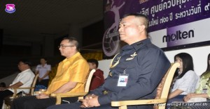 เสนาธิการ บน.๔๑ ร่วมพิธีเปิดการแข่งขัน วิทยุการบินฯ มินิวอลเลย์บอล