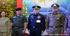 พิธีปล่อยแถวระดมกวาดล้างอาชญากรรมในช่วงเทศกาลคริสต์มาสและวันขึ้นปีใหม่ ๒๕๖๒ ของตำรวจภูธรจังหวัดเชียงใหม่
