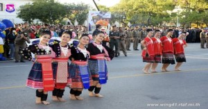 พิธีปล่อยแถวระดมกวาดล้างอาชญากรรมในช่วงเทศกาลคริสต์มาสและวันขึ้นปีใหม่ ๒๕๖๒ ของตำรวจภูธรจังหวัดเชียงใหม่