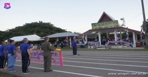 พิธีปิดการแข่งขันกีฬาภายใน กองบิน ๔๑ ประจำปี ๒๕๖๑