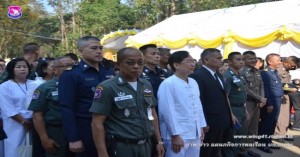 พิธีขอขมาสรีระสังขารและเคลื่อนสรีระสังขารพระภิกษุเปลี่ยน ปญฺญาปทีโป