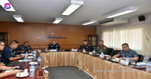 ผู้บังคับการกองบิน ๔๑ ให้การต้อนรับคณะตรวจเยี่ยมฝ่ายอำนวยการยุทธการทหารอากาศ