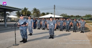 พิธีเปิดห้องเสริมสร้างสมรรถภาพร่างกาย กองพันทหารอากาศโยธิน กองบิน ๔๑