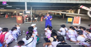  โรงเรียนบ้านโพซอ เยี่ยมชมชมรมอนุรักษ์และพัฒนาอากาศยานไทย กองบิน ๔๑ 