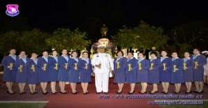 พิธีจุดเทียนเพื่อน้อมรำลึกในพระมหากรุณาธิคุณพระบาทสมเด็จพระจุลจอมเกล้าเจ้าอยู่หัว