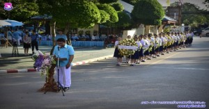  พิธีวางพวงมาลาถวายสักการะพระราชานุสาวรีย์ สมเด็จพระพันวัสสาอัยยิกาเจ้า