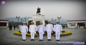 พิธีวางพานพุ่ม บวงสรวง และพิธีบำเพ็ญกุศลอุทิศถวายสมเด็จพระนเรศวรมหาราช