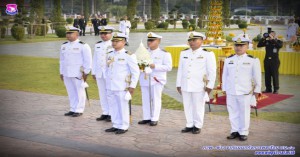 พิธีวางพานพุ่ม บวงสรวง และพิธีบำเพ็ญกุศลอุทิศถวายสมเด็จพระนเรศวรมหาราช