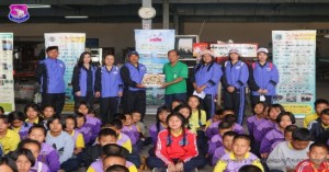 โรงเรียนบ้านโม่งหลวง จังหวัดเชียงใหม่ เยี่ยมชมชมรมอนุรักษ์และพัฒนาอากาศยานไทย กองบิน ๔๑