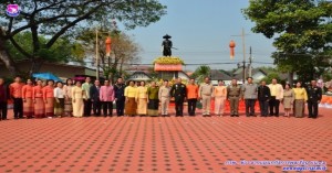 กองบิน ๔๑ ร่วมเป็นเจ้าภาพทอดผ้าป่าสามัคคี และร่วมพิธีเทิดพระเกียรติพระเจ้ากาวิละ