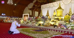 พิธีบำเพ็ญพระราชกุศล ๑๐๐ วันพระราชทานศพ พระพรหมมงคล (ทอง สิริมงคโล)