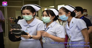 พิธีส่งมอบหุ่นยนต์ปิ่นโต (PINTO) พร้อมระบบสื่อสารทางไกล “กระจก” (TELEPRESENCE)