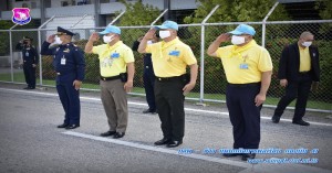 ผู้บังคับการกองบิน ๔๑ ให้การต้อนรับนายกรัฐมนตรี