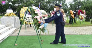 พิธีบำเพ็ญกุศลและวางพวงมาลาเนื่องในวันรพี ประจำปี ๒๕๖๓