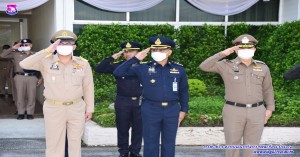 ผู้บังคับการกองบิน ๔๑ ให้การต้อนรับรัฐมนตรีว่าการกระทรวงมหาดไทย