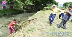 จัดกิจกรรมจิตอาสา พัฒนา กำจัดวัชพืช และพัฒนาคลองแม่ข่า