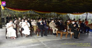 เสนาธิการกองบิน ๔๑ ร่วมพิธีบรรจุหัวใจพระเจ้า และพิธีบรรจุพระบรมสารีริกธาตุ พระพุทธนเรศน์ศิลาปวงประชาบูชิต