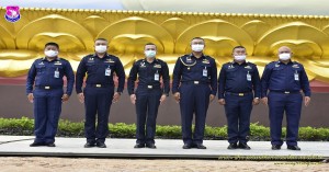 เสนาธิการกองบิน ๔๑ ร่วมพิธีบรรจุหัวใจพระเจ้า และพิธีบรรจุพระบรมสารีริกธาตุ พระพุทธนเรศน์ศิลาปวงประชาบูชิต