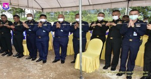 เสนาธิการกองบิน ๔๑ ร่วมพิธีบรรจุหัวใจพระเจ้า และพิธีบรรจุพระบรมสารีริกธาตุ พระพุทธนเรศน์ศิลาปวงประชาบูชิต