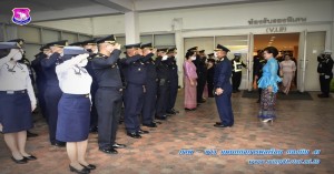 ผู้บัญชาการทหารอากาศเดินทางมาประกอบพิธีประดิษฐานพระพุทธศาสดาประชานาถ