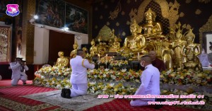 รองผู้บังคับการกองบิน ๔๑ ร่วมพิธีทำบุญถวายผ้าพระกฐินพระราชทาน  ประจำปีพุทธศักราช ๒๕๖๓