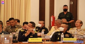 การประชุมเตรียมการรับเสด็จพระบาทสมเด็จพระเจ้าอยู่หัว และสมเด็จพระนางเจ้าฯ พระบรมราชินี