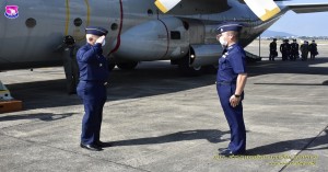 พิธีเยี่ยมบำรุงขวัญ และรับฟังสารอวยพรวันขึ้นปีใหม่ของผู้บัญชาการทหารอากาศ ประจำปี ๒๕๖๔