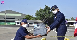 พิธีเยี่ยมบำรุงขวัญ และรับฟังสารอวยพรวันขึ้นปีใหม่ของผู้บัญชาการทหารอากาศ ประจำปี ๒๕๖๔