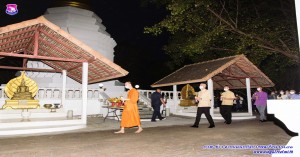 พิธีเวียนเทียนเนื่องในโอกาสวันมาฆบูชา ประจำปี ๒๕๖๔