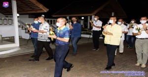 พิธีเวียนเทียนเนื่องในโอกาสวันมาฆบูชา ประจำปี ๒๕๖๔