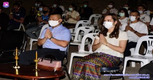พิธีเวียนเทียนเนื่องในโอกาสวันมาฆบูชา ประจำปี ๒๕๖๔