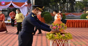 กองบิน ๔๑ ร่วมเป็นเจ้าภาพทอดผ้าป่าสามัคคี และร่วมพิธีเทิดพระเกียรติพระเจ้ากาวิละ