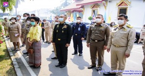 กองบิน ๔๑ ร่วมพิธีถวายภัตตาหารเพลและสิ่งของพระราชทานแด่พระภิกษุสามเณร ในการทดสอบบาลีสนามหลวง ประจำปี ๒๕๖๔