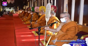 พิธีเจริญพระพุทธมนต์ถวายพระราชกุศลเฉลิมพระเกียรติ เนื่องในวันเฉลิมพระชนมพรรษา สมเด็จพระนางเจ้าสิริกิติ์ พระบรมราชินีนาถ พระบรมราชชนนีพันปีหลวง