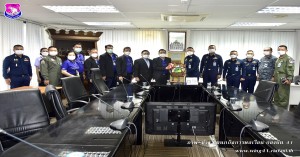 ผู้บังคับการกองบิน ๔๑ เยี่ยมคำนับผู้อำนวยการท่าอากาศยานเชียงใหม่