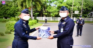กองบิน ๔๑ มอบเสื้อวิ่งสะสมระยะทางของกองทัพอากาศ Air Force Virtual Run