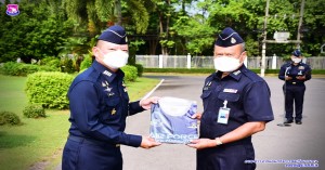 กองบิน ๔๑ มอบเสื้อวิ่งสะสมระยะทางของกองทัพอากาศ Air Force Virtual Run