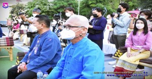 กองบิน ๔๑ ร่วมเป็นเกียรติงานแถลงข่าวการจัดงานประเพณีสงกรานต์ ประจำปี ๒๕๖๕