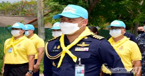 กองบิน ๔๑ จัดตั้งหน่วยบริการประชาชนช่วงเทศกาลสงกรานต์ ประจำปี ๒๕๖๕